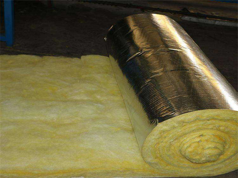 玻璃棉卷氈制作